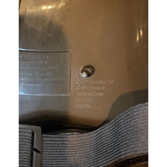 Star Wars Hasbro Chewbacca Talking Mask 2015 Wookie Sound Brown Cosplay Costume - Picture 7 of 7